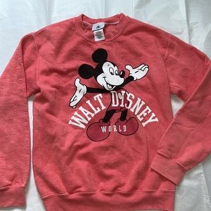 Walt Disney Coral Sweatshirt